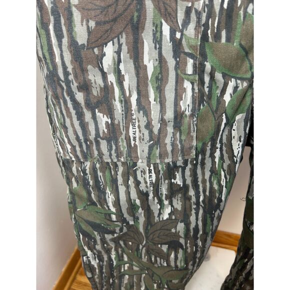 Vintage 90s Redhead Hunting Ripstop Fabric Coveralls Camo Insulated Made in USA - Picture 6 of 8